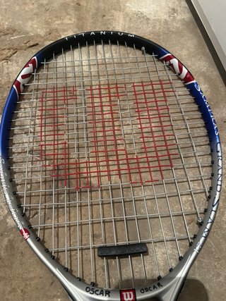 Raqueta Tenis Wilson Titanium Niños