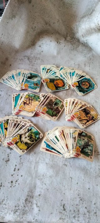 Lotto 110 figurine Mira Lanza anni 60/70