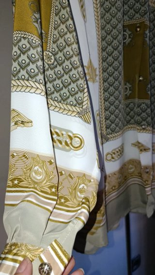 Camisa vintage estampada