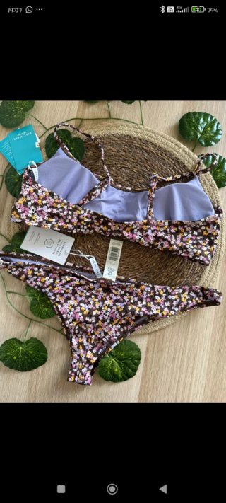 Bikini floral talla L