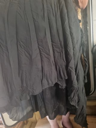 Vestido griego negro