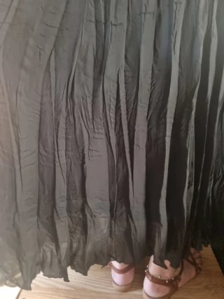 Vestido griego negro