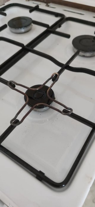 Cocina de gas Corbero blanca