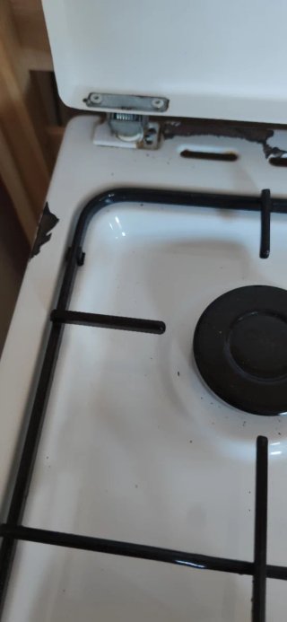 Cocina de gas Corbero blanca