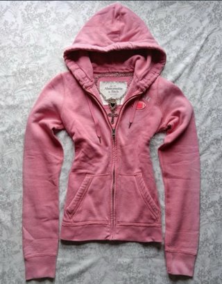 Abercrombie & Fitch Rosa claro. Ajustado. . 2ky