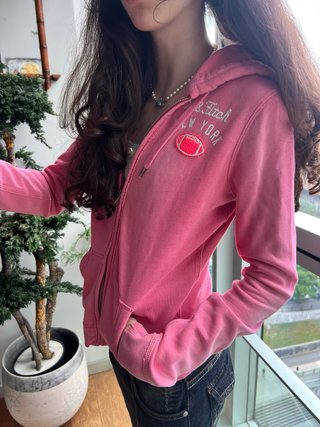 Abercrombie & Fitch Rosa claro. Ajustado. . 2ky
