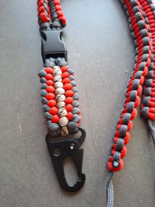 Lanyard Paracord Cuerda Mosquetón