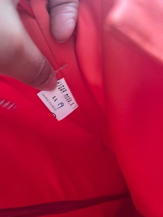 Vestido de fiesta rojo/rosa