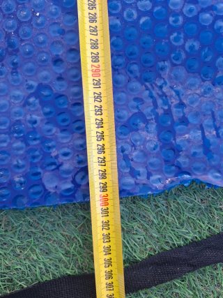 Cubre piscina 3x7m calienta agua peso 10 kilos