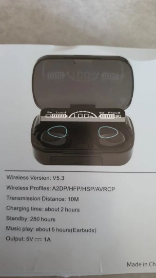 Auriculares Inalámbricos M10 Bluetooth V5.3