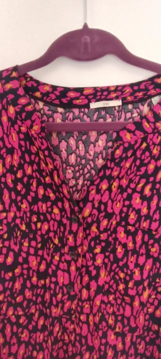 Blusa EDC estampada manga larga