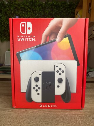 Nintendo Switch OLED Blanca