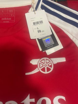 Camiseta Arsenal 2025 Adidas