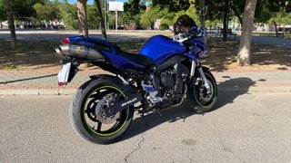 Yamaha Fazer 600 azul S1