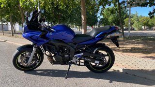 Yamaha Fazer 600 azul S1