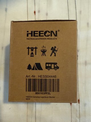 Taza HEECN con asa para camping