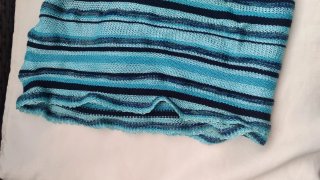 Sciarpa foulard Missoni blu e azzurro
