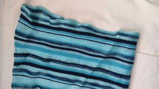 Sciarpa foulard Missoni blu e azzurro