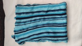 Sciarpa foulard Missoni blu e azzurro