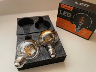 Bombilla LED Kooywan Edison G80
