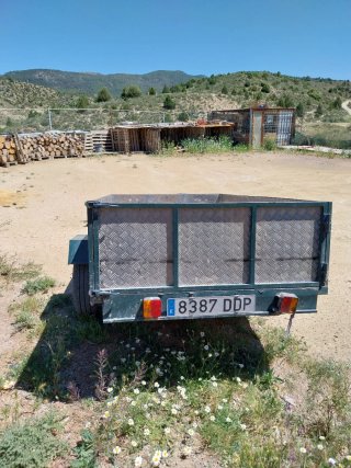 Remolque de carga para coche