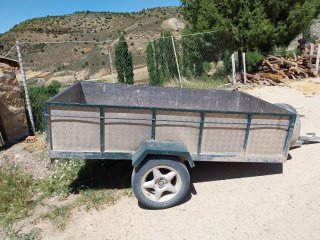Remolque de carga para coche