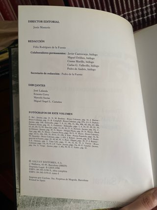 Enciclopedia Salvat de Fauna
