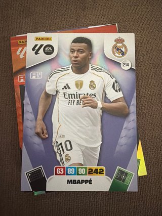 Cromo Adrenalyn 25-26 Mbappé Real Madrid 214
