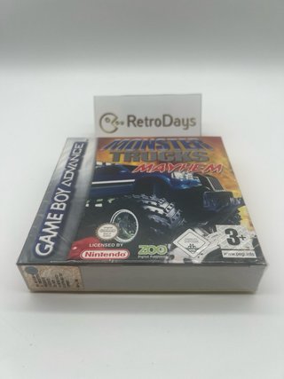 Monster Trucks Mayhem GBA new factory sealed rare