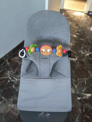 Hamaca BabyBjörn gris
