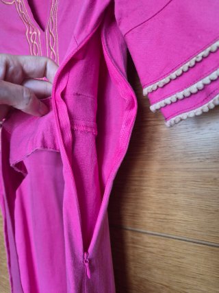 Vestido OLIMARA rosa fucsia