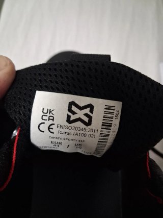 Zapatos de Seguridad Wurth Negros y Rojos