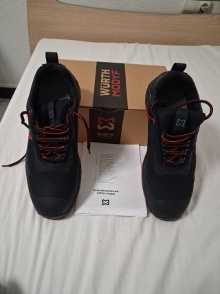 Zapatos de Seguridad Wurth Negros y Rojos