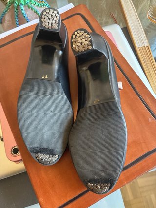 Zapatos de flamenco negros