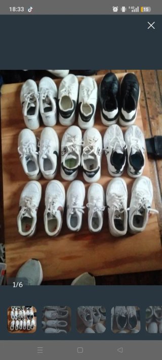 Lote Zapatillas Deportivas Nike Adidas Guess