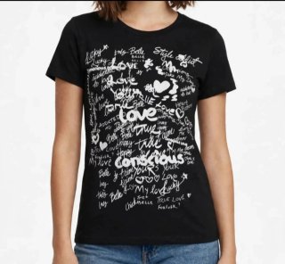 Lote 2 camisetas, Colores: una negra y otra Blanca