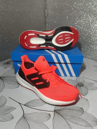 Zapatillas Adidas Pureboost 23 Nuevas Naranja/Negr