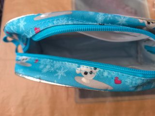 Bolsa aseo Frozen Anna y Elsa