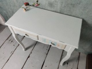 Aparador blanco de madera