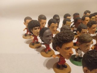Lote 42 Figuras Soccerstarz Brasil Bélgica