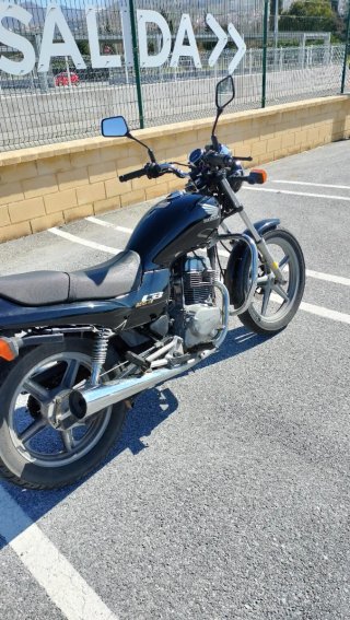 Honda Naked Negra Manual