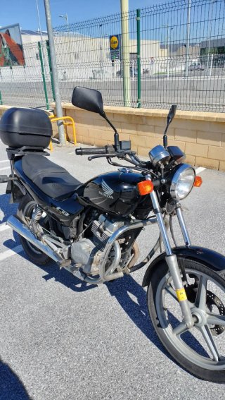 Honda Naked Negra Manual