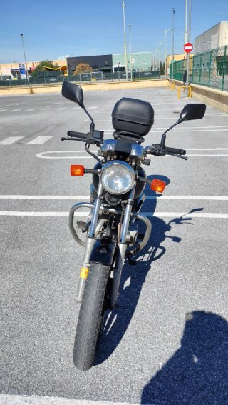 Honda Naked Negra Manual