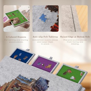Tablero Plegable para Puzzles 2000 Piezas