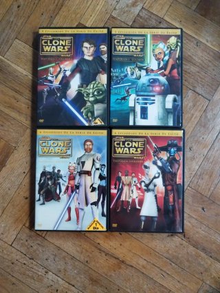 Pack DVDs Star Wars: The Clone Wars