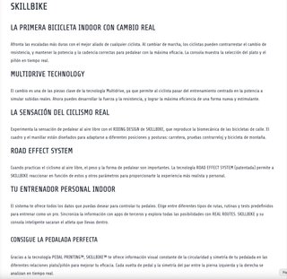 SKILLBIKE TECHNOGYM