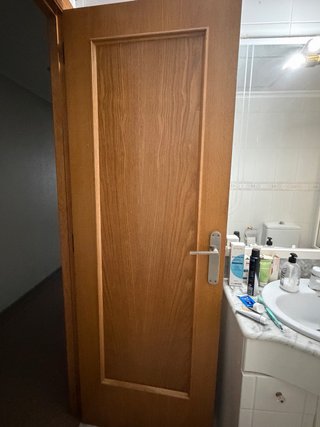 8 Puertas Madera Roble Doble Cristal
