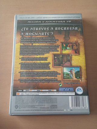 Harry Potter y la Cámara Secreta PS2 Platinum