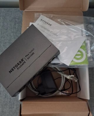 NETGEAR GS108E Switch Gigabit 8 Puertos [1140]