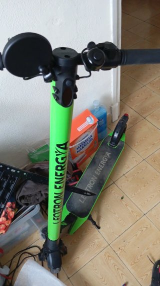 Patinete Eléctrico LEOTRON ENERGYA Verde